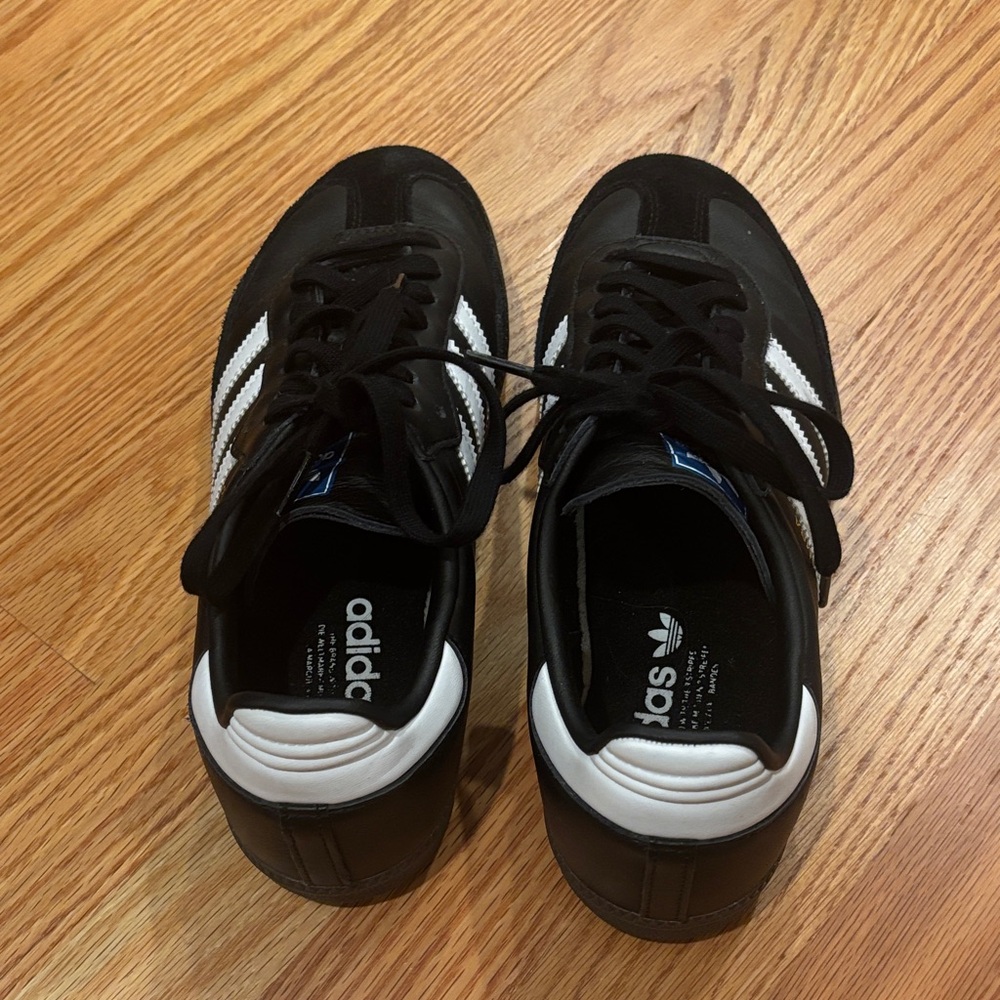 Adidas Sambas- Black and White Women's Sneakers